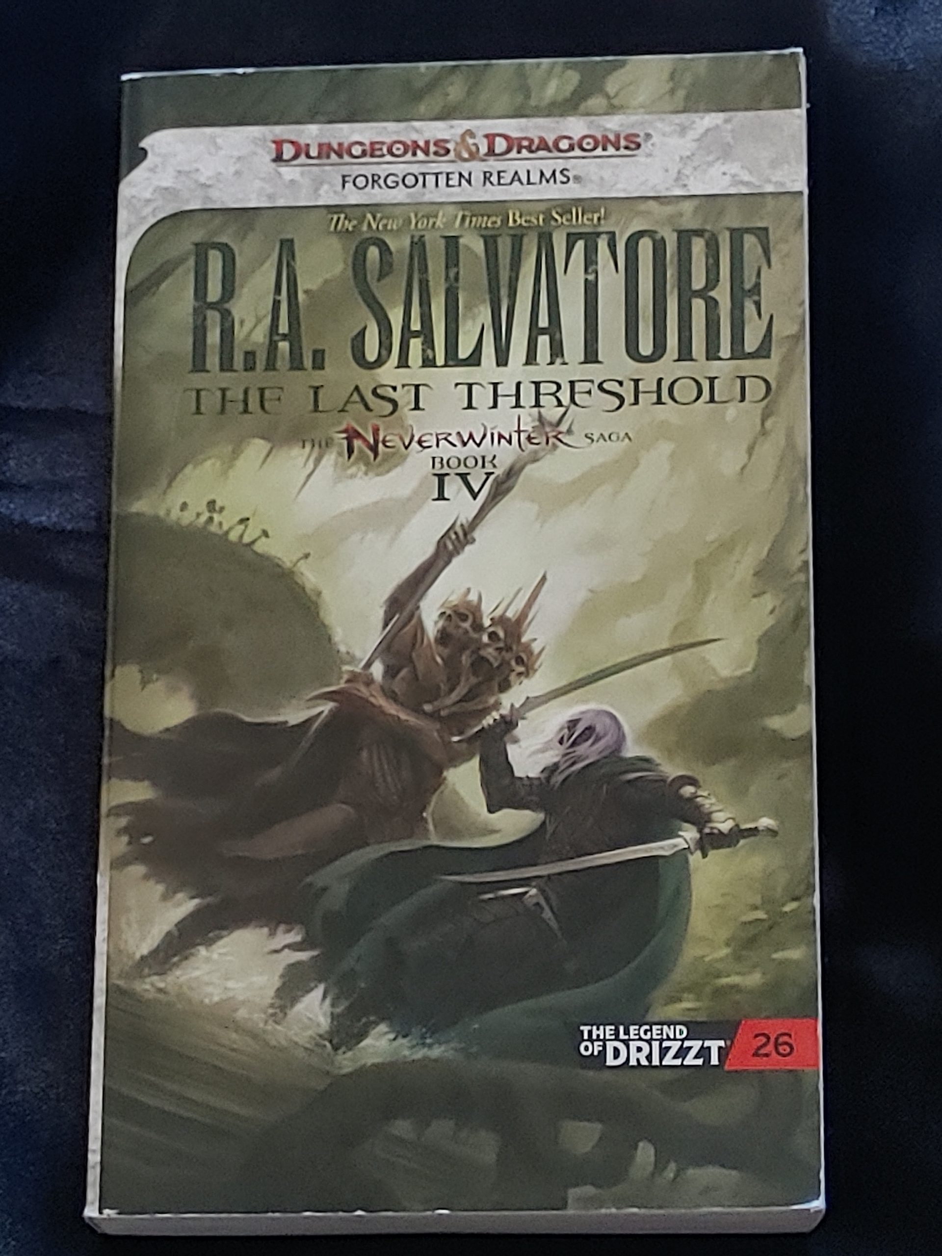 The Last Threshold by R.A. Salvatore