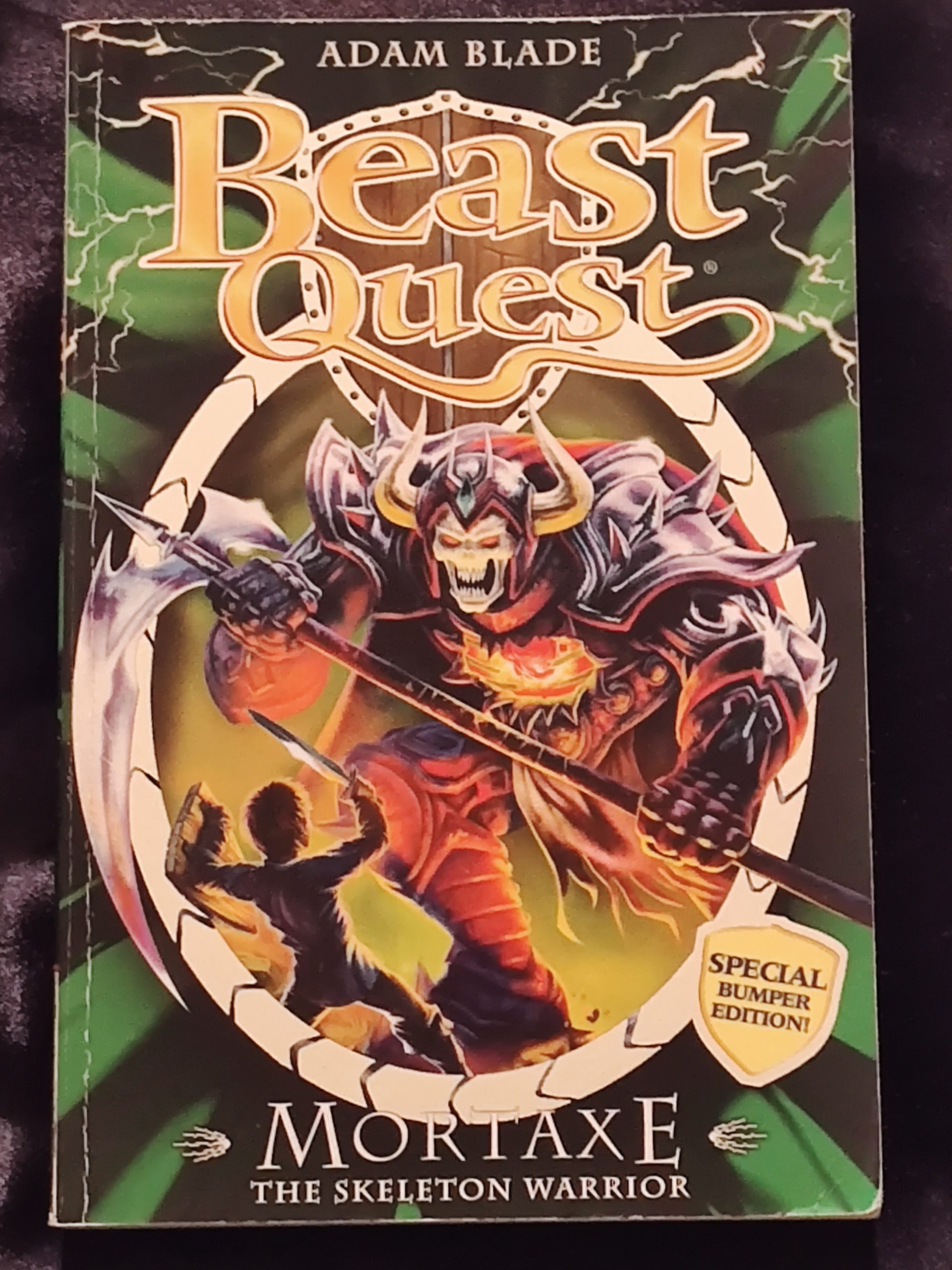 Beast Quest: Mortaxe The Skeleton Warrior by Adam Blade