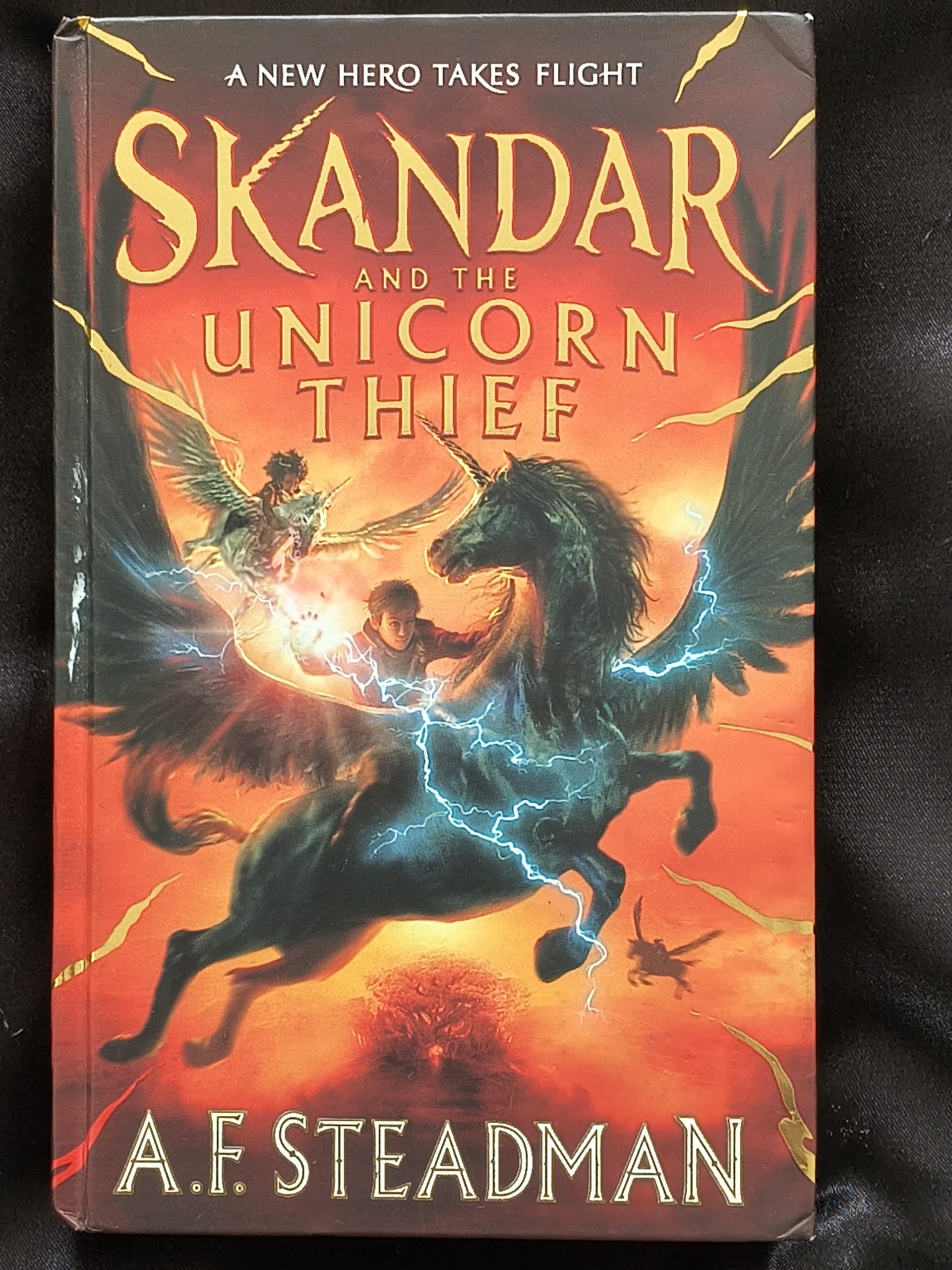 Skandar and the Unicorn Thief by A.F. Steadman